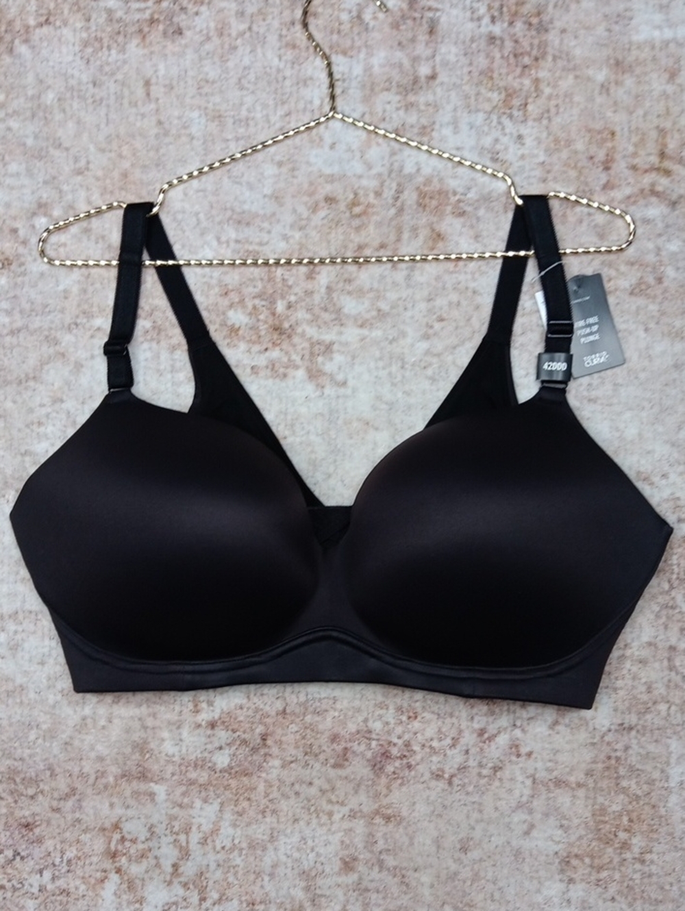Torrid Black Wire Free Push Up Bra 42DDD New